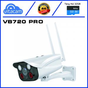 VITACAM VB720 PRO | CAMERA WIFI CHUẨN NÉN VIDEO H.265X - ĐÈN QUAN SÁT MÀU NGÀY ĐÊM