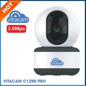 VITACAM C1290 PRO thế hệ mới 2022 - ĐỘ PHÂN GIẢI 3MPX CHUẨN ULTRA HD - LENS 2,8MM