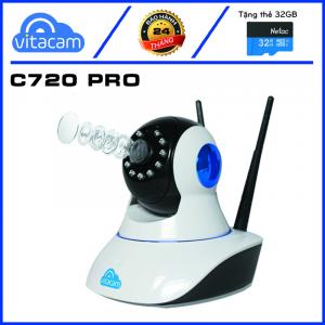 C720 Pro | 2.0 MPX - FULL HD 1080P - Chuẩn nén H.265X - BH 2 năm